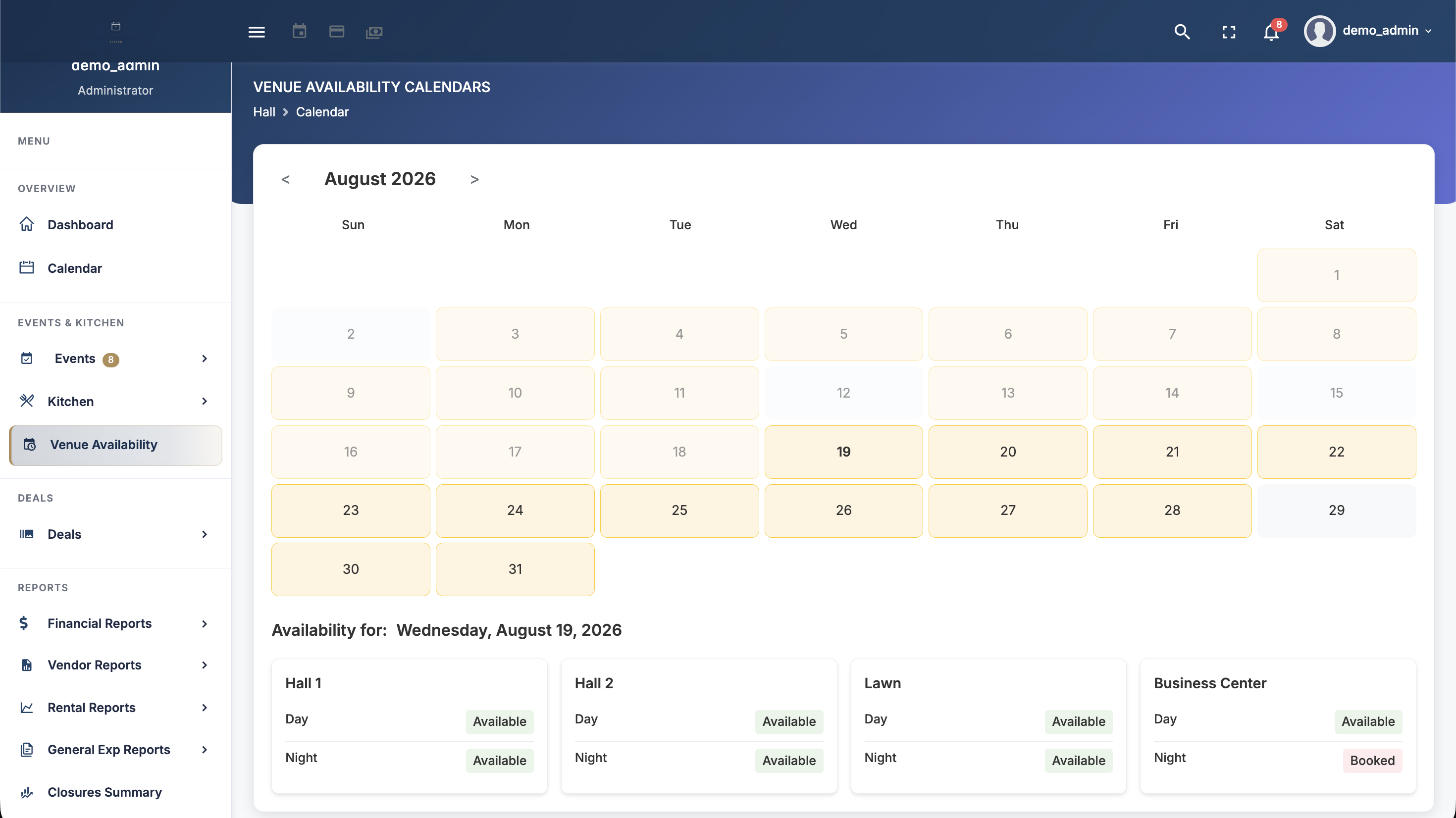 Event Management System screenshot 4