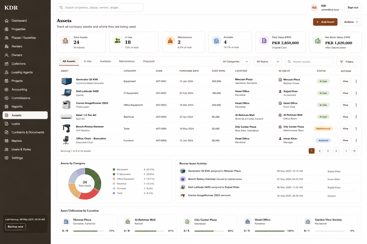 Property and Projects Management screenshot 4