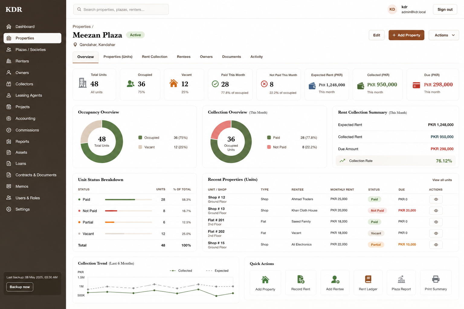 Property and Projects Management screenshot 5