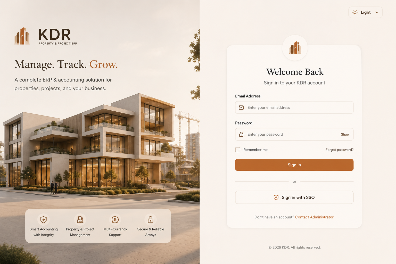Property and Projects Management